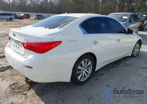 2017 Infiniti Q50 3.0T Premium z USA, uszkodzony, nr VIN JN1EV7AR0HM832877